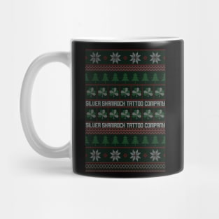 Silver Shamrock Tattoo Company X-Mas Sweater Style Mug